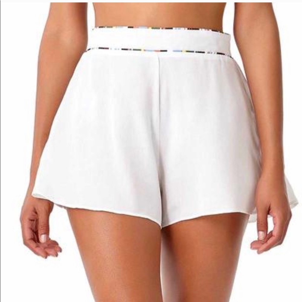 Studio Anne Cole Denim Days Wide Leg Shorts